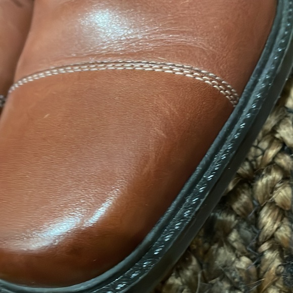 ROCKPORT Men’s Brown Leather Cap Toe Oxford Size 8 1/2 - Picture 10 of 11